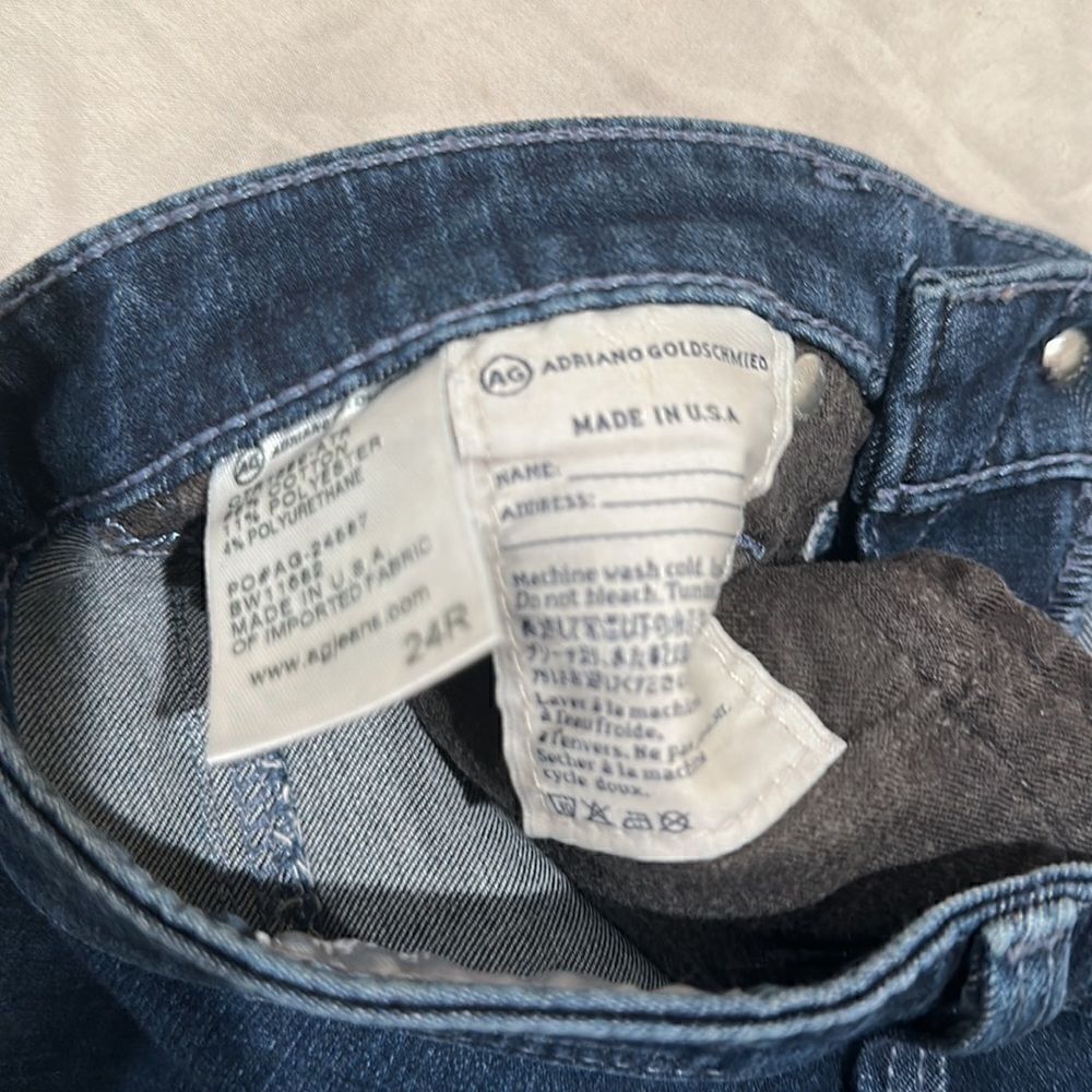 Size 24R jeans jeggings women’s blue jeans - Picture 5 of 5